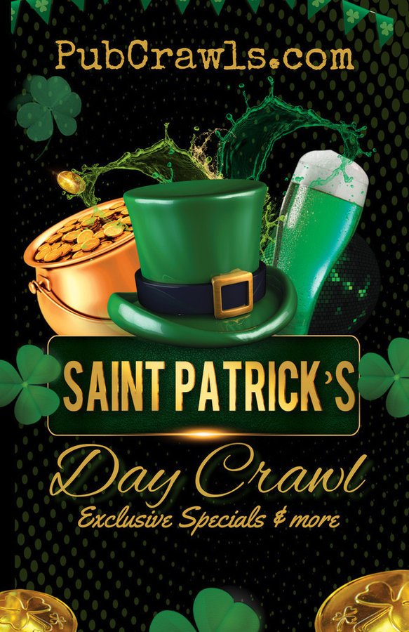 Official St Patrick S Day Bar Crawl El Paso Friday 17 Mar 2023