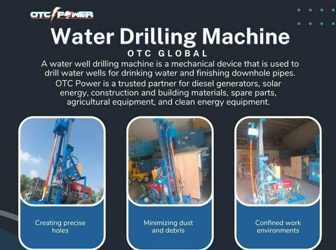 Dig Deeper with Otc Power’s Water Drilling Machines! - Buy & Sell: Other