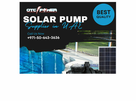 Solar Pump for Sale – Eco-friendly & Cost-effective! - Otros