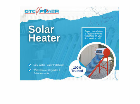 Solar Water Heaters – On Sale Now! - Otros