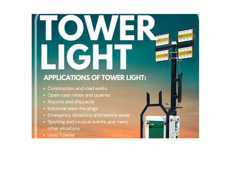 Tower Lights For Construction Sites – Built To Last! - Otros