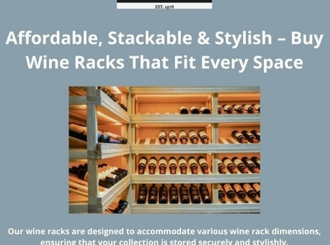 Affordable, Stackable & Stylish – Buy Wine Racks - பார்நிச்சர் /வீடு உபயோக  பொருட்கள் 