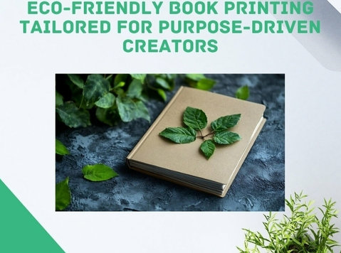 Eco-friendly Book Printing Tailored for Purpose-driven Creat - Furniture/Appliance