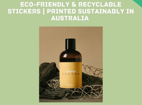 Eco-friendly & Recyclable Stickers - Otros