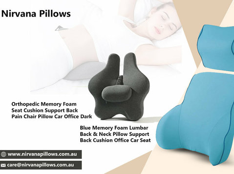 Travel Companion: Portable Back Pillows for On-the-go Comfor - อื่นๆ