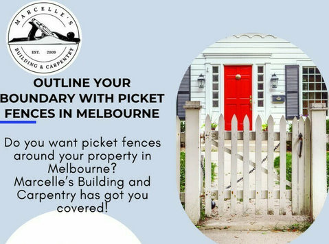 outline Your Boundary with Picket Fences in Melbourne - Building/Decorating