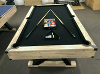 7ft X-pro Series Dining Pool Table With Table Tennis (black - ספרים/משחקים/די.וי.די