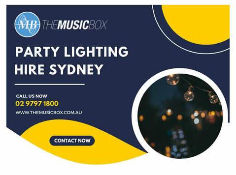 Party Lighting Hire Sydney - Services: Other