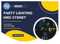 Party Lighting Hire Sydney - Services: Other