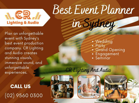 how to Choose the Best Event Planner in Sydney By crlighting - Останато