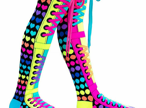 Madmia: Every Step Shines with Disco Socks - 	
Kläder/Tillbehör