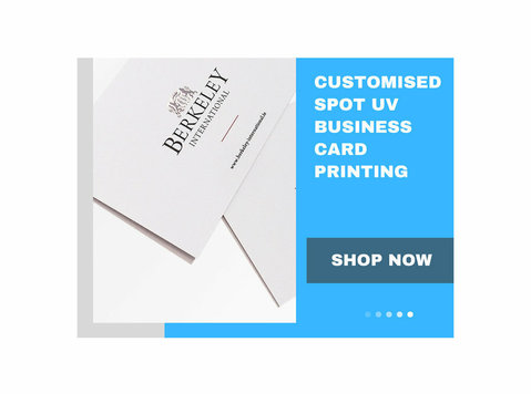 Customised Spot Uv Business Card Printing - อื่นๆ