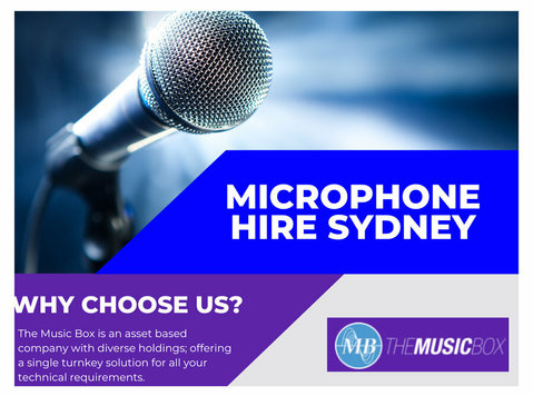 Microphone Hire Sydney - Services: Other