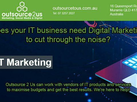 Marketing Services for IT Businesses - Brisbane - கணணி /இன்டர்நெட்  