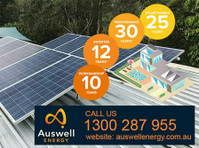Home Solar Power Installation - Auswell Energy - Electricistas/Fontaneros