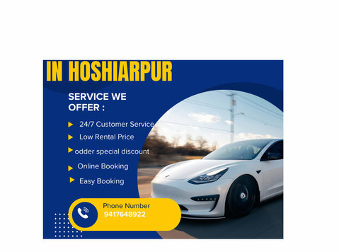 Self Drive Car Rental Hoshiarpur Without Driver - Chuyển/Vận chuyển