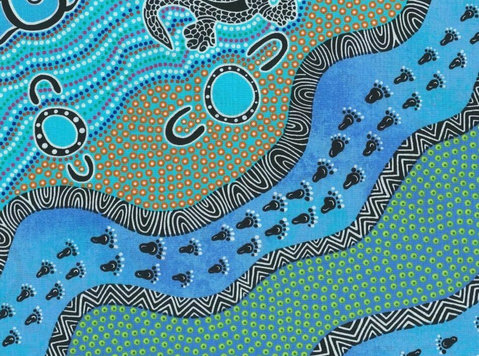 Discover the Beauty of Authentic Aboriginal Fabrics with M&s - Roupas e Acessórios