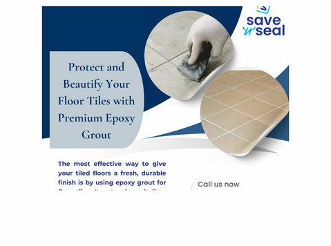 Protect and Beautify Your Floor Tiles with Premium Epoxy Gro - ஏலக்ரீஷியன் /பிளம்பர் 
