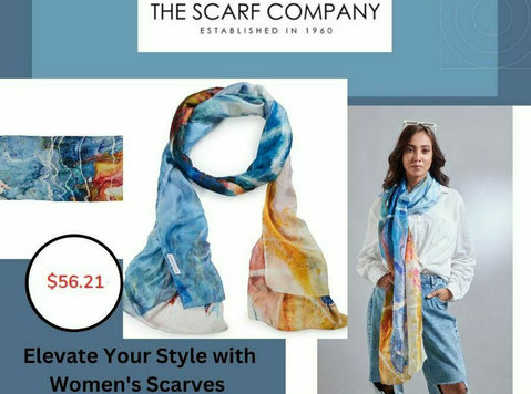Elevate Your Style with Unique Women's Scarves - 의류/악세서리