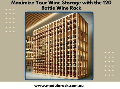 Maximize Your Wine Storage with the 120 Bottle Wine Rack - Muebles/Electrodomésticos