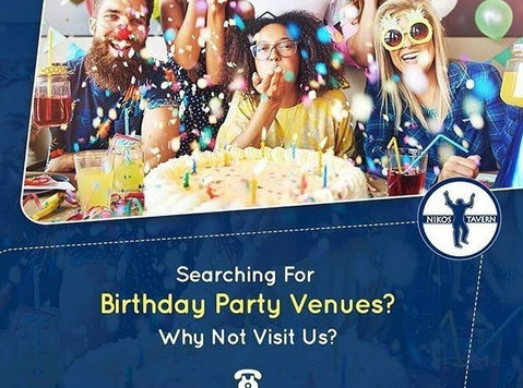 Celebrate Your Next Birthday at Nikos Tavern in Ringwood - Overig