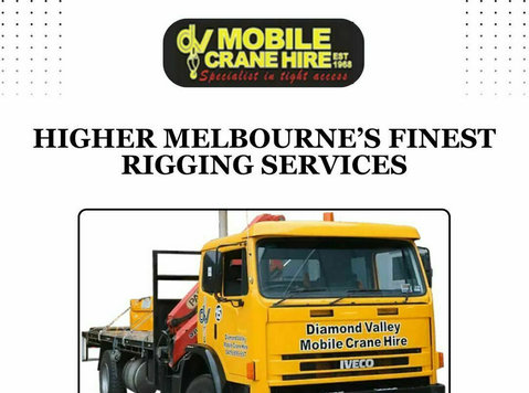 Higher Melbourne’s Finest Rigging Services - Services: Other