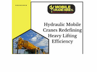 Hydraulic Mobile Cranes Redefining Heavy Lifting Efficiency - Autres