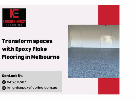 Transform spaces with Epoxy Flake Flooring in Melbourne - دیگر
