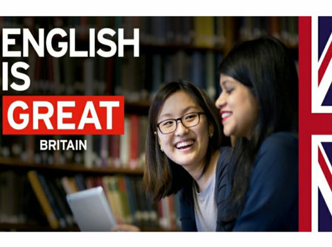 British and American native MA CELTA English teachers. - Valodu nodarbības