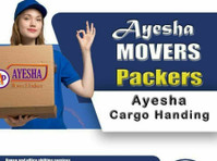 Ayesha Packingmoving Professional Services Lowest Rate Shift - جابجایی / حمل و نقل‌