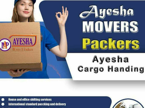 Ayesha Packingmoving Professional Services Lowest Rate Shift - جابجایی / حمل و نقل‌