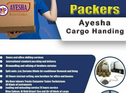 Ayesha Packingmoving Professional Services Lowest Rate Shift - Taşınma/Taşımacılık