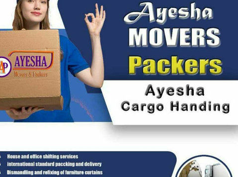 Ayesha Packingmoving Professional Services Lowest Rate Shift - Költöztetés/Szállítás