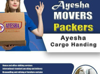 Ayesha Packingmoving Professional Services Lowest Rate Shift - الانتقال/المواصلات