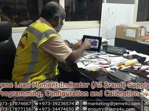 Crane Load Moment Indicator Supply, Repairs & Maintenance - Iné
