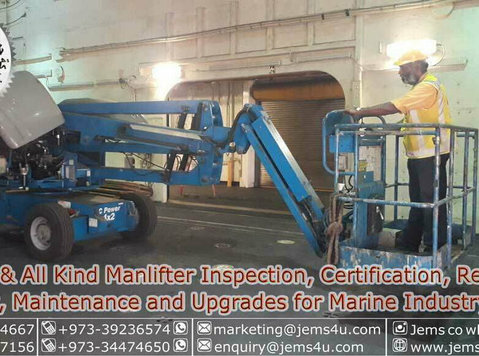 Manlifter Inspection & Certification Services For Marine - دوسری/دیگر