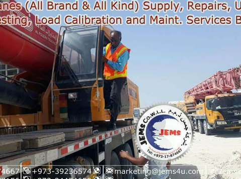 Truck Crane Supply, Repairs, Upgrades Company In Bahrain. - Iné