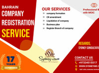 Bahrain Company Registration Services - شركاء العمل