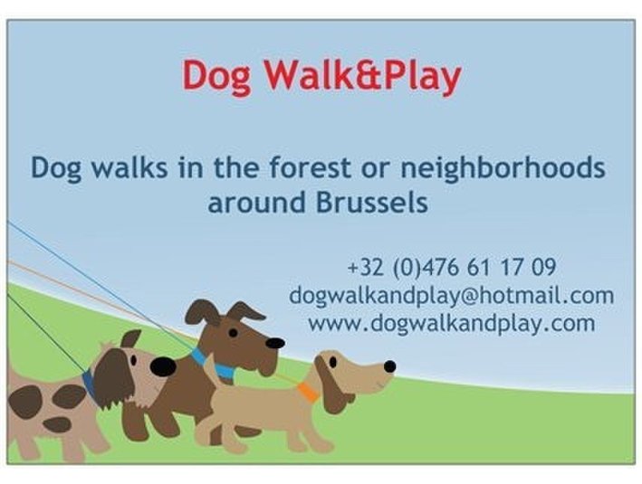 Canine Massage Therapist and Dog Walker - Dog Walk&Play - Останато