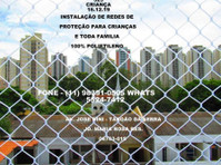 Redes de Proteção na Av. Jose Andre de Moraes, T. da Serra - Zīdaiņu/bērnu lietas