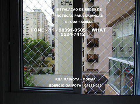 Redes de Proteção em Moema, (11) 98391-0505 zap - Baby/børneting