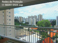 Redes de Proteção em Pinheiros, Rua Fradique Coutinho . - Bebis/Barnprylar