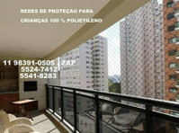 Redes de Proteção na Vila Andrade, Rua Francisco Pessoa, - Beebide/Laste asjad