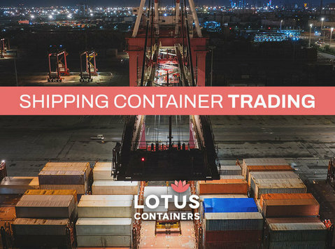 Buy and sell shipping containers | Lotus Containers - Transport