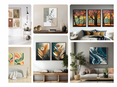 Arts Fiesta: Shop abstract art, boho art, landscape art - אחר