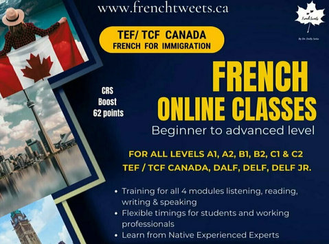 Unlock the Beauty of French with Live Online Classes! - Valodu nodarbības