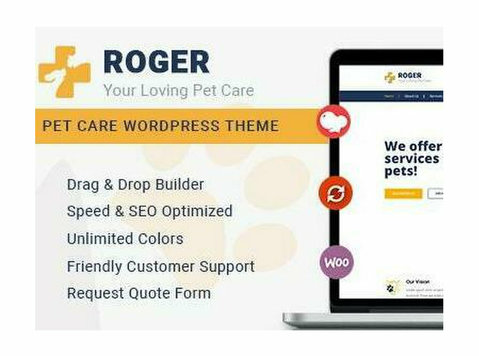 Roger - Pet Care Wordpress Theme - Computer/Internet