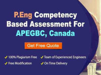 P.Eng Competency Based Assessment For EGBC, Canada - الترجمة/التحرير