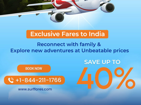 Flight tickets Edmonton International to Mumbai Surffares - Μετακίνηση/Μεταφορά