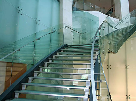 Elevate Your Space with Custom Glass Railings - Services: Other